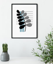 GRAPHIC LEAVES 2  PRINT
