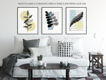 GRAPHIC LEAVES 2  PRINT