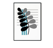 GRAPHIC LEAVES 2  PRINT