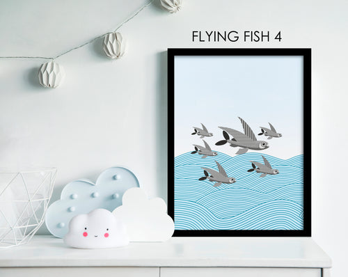 FLYING FISH 4 PRINT