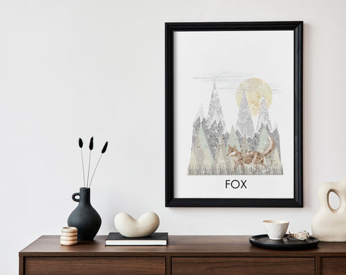 FOX SCENIC LANDSCAPE PRINT