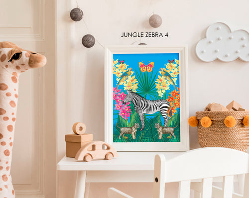 JUNGLE ZEBRA PRINT 4