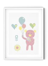 BEAR WITH BALLOONS 1