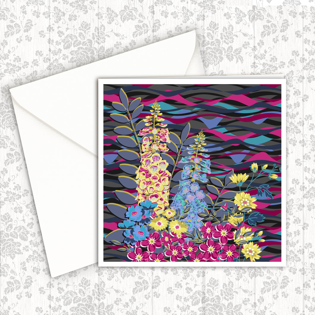 GREETING CARD FLORAL 12 GC