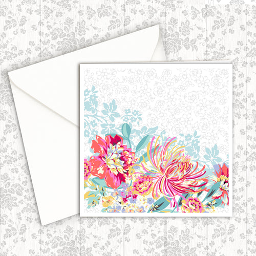 GREETING CARD FLORAL 18 GC