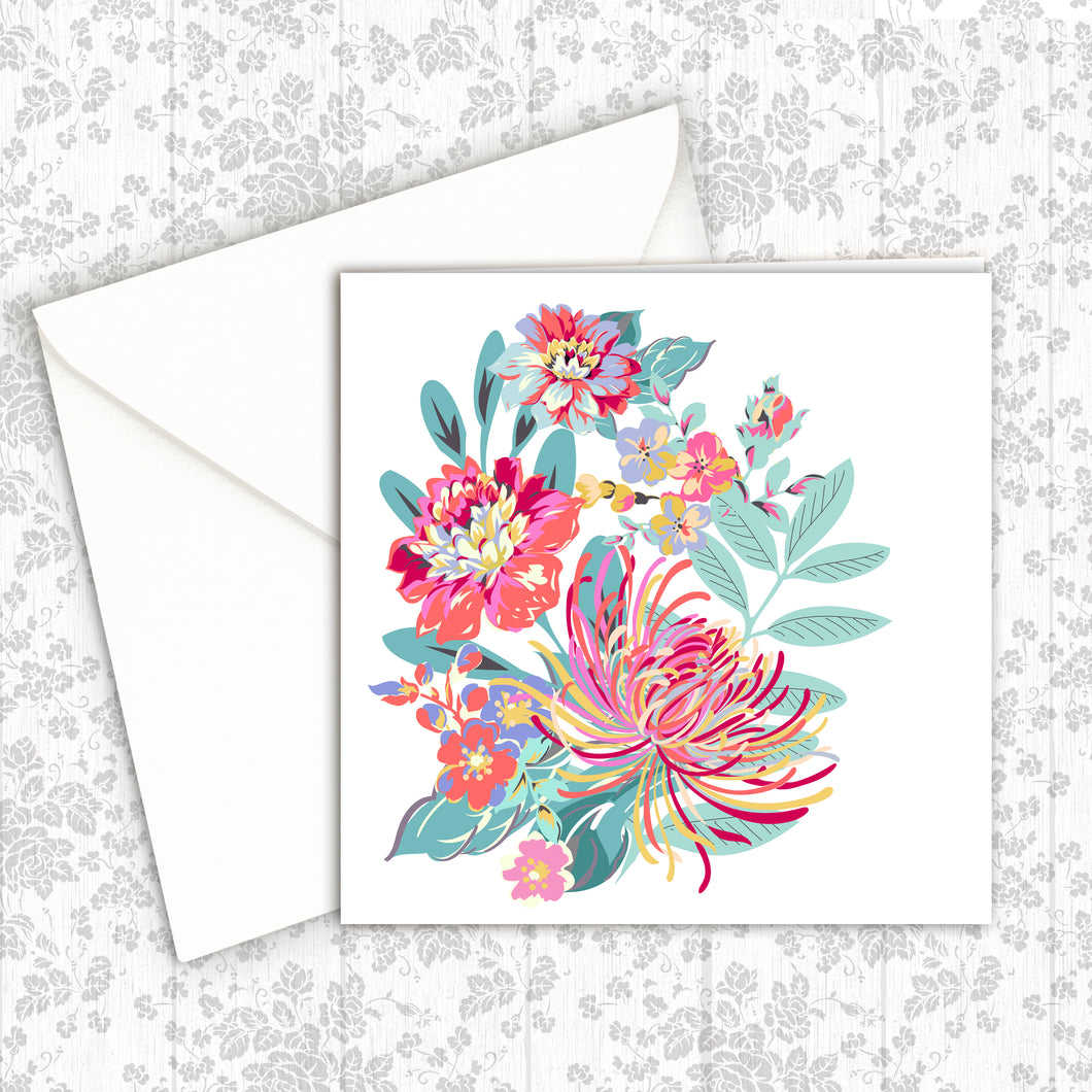 GREETING CARD FLORAL 19 GC