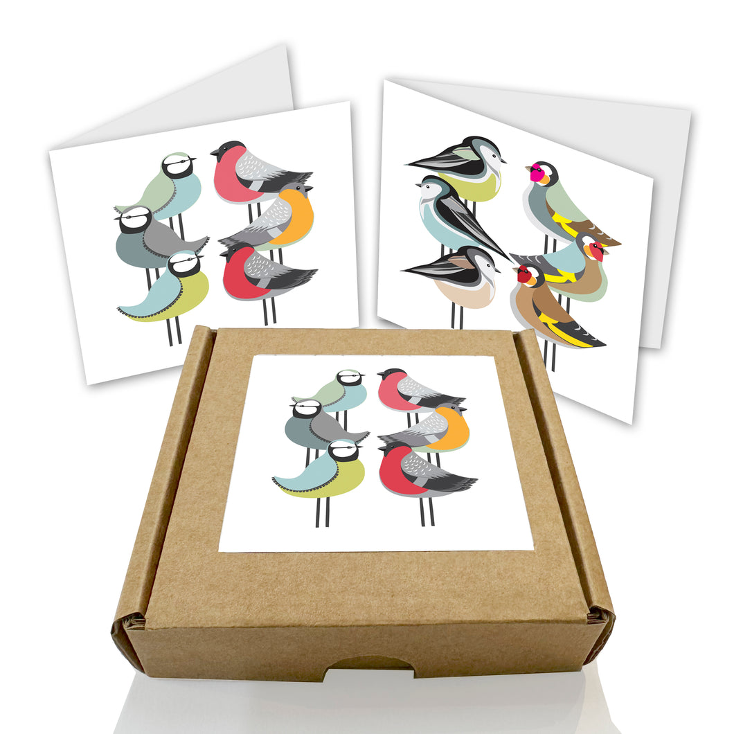 12 MINI NOTES BOXED  BIRD3-4MNBX