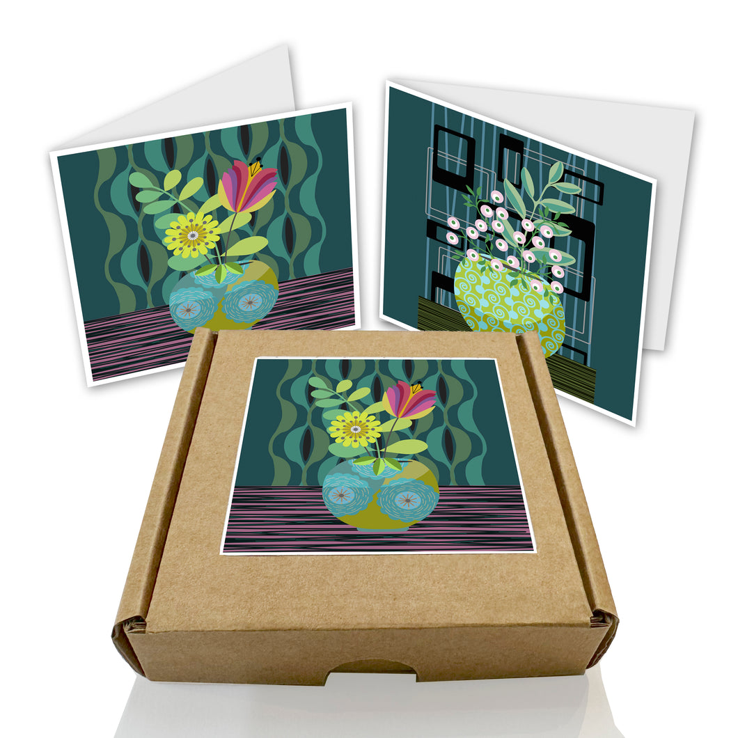 12 MINI NOTES BOXED  VASE3-4MNBX