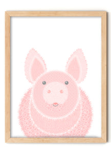 PERCY PIG PRINT