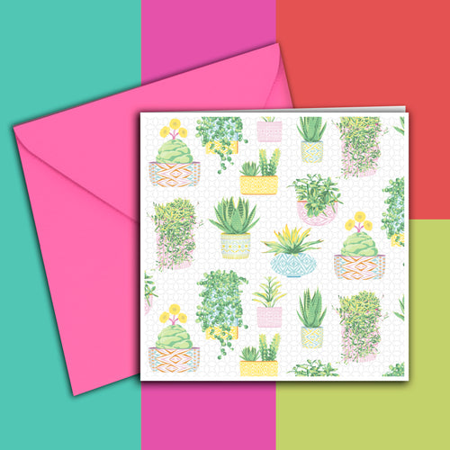 GREETING CARD VASE 17 GC