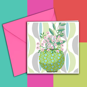 GREETING CARD VASE 31 GC