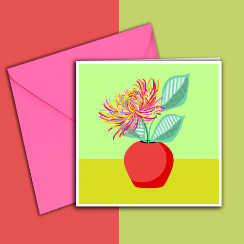GREETING CARD VASE 04 GC