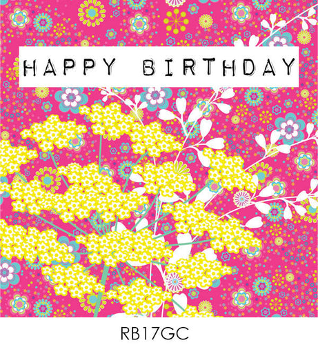 GREETING CARD RB17GC